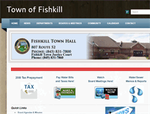 Tablet Screenshot of fishkill-ny.gov